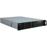 Mini-ITX - Server Kabinetter Inter-Tech IPC 2U-2406