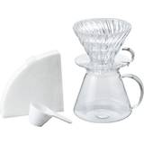 Sort Pour Overs Hario V60 Glass Brewing Kit