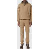 Burberry Bomuld Overdele Burberry Tan Check Hoodie