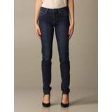 Love Moschino Dame Jeans Love Moschino Bomuld Bukser & Jeans Blue 30/IT44