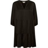 32 - Dame - Viskose Kjoler Part Two HawrasPW Dress - Black