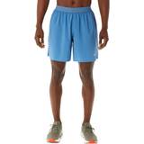Asics XL Bukser & Shorts Asics Road 2-In-1 7Inch Short Men - Azure/Performance Black