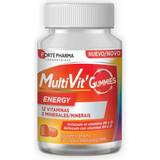Forte Pharma Vitaminer & Mineraler Forte Pharma Multivit Energy gummies u 60 pcs