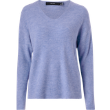 44 - Lilla Overdele Vero Moda Lefile Sweater - Smoke Blue