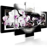 Artgeist Orchids on a black background 100 Billede