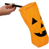 Gaveindpakninger & Gaveposer Halloween-raslepose på stang, orange