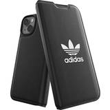 Adidas Covers med kortholder adidas iPhone 14 Etui Booklet Case Basic Sort