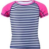 UV-tøj Wyte Jr UV Shirt Pink/Blue, Unisex, Tøj, Badetøj, Svømning, Lyserød/blå 110/116