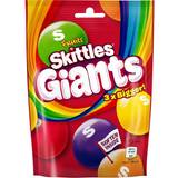Skittles Fødevarer Skittles Giants Vegan Chewy Sweets Fruit Flavoured Pouch Bag