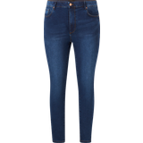 Vero Moda 48 - Blå Bukser & Shorts Vero Moda Slim Fit Høj Talje Curve Jeans