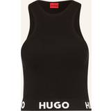 Hugo Boss Dame T-shirts & Toppe HUGO BOSS Damen Sorrelta Knitted-Top, Black1