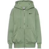 6 - Grøn - XXL Overdele Nike Overdimensioneret Sportswear Phoenix-hættetrøje med lynlås til kvinder grøn