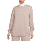 Nike Sportswear Phoenix Fleece Oversized Crewneck Sweatshirt Women's - Diffused Taupe/Sail