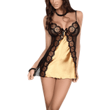 Axami Luxus Negligee in Gold
