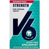 Sødemiddel Tyggegummi V6 Strength Spearmint 70g 48stk