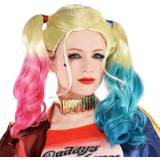 Multifarvet Parykker Rubies Harley Quinn Paryk
