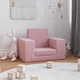 Pink Sofaer Børneværelse vidaXL til børn blødt plys pink