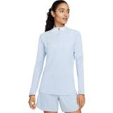 Dame - Træningstøj Sweatere Nike Træningstrøje Dri-FIT Drill Blå/Hvid Kvinde