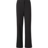 Y.A.S XS Bukser & Shorts Y.A.S Skræddersyede bukser med vide ben sort Del af sæt-Black SORT