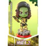 Hot Toys Dukker & Dukkehus Hot Toys If. Cosbaby S Mini Figure Gamora with Blade of Thanos 10 cm