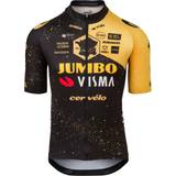 AGU Tøj AGU Jumbo Visma TDF 2023 Replica Cycling Jersey Men - Yellow/Black