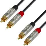 AH Cables REAN 2 RCA to 2 RCA 0.6 m K4 TCC 0060