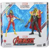 Avengers Skrull Queen & Super-Skrull Marvel Legends Action Figures 15 cm