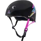 Triple 8 Cykeltilbehør Triple 8 Eight Certified Sweatsaver Skate Helmet Black/Yellow/Pink X-Small/Small