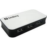 Sandberg USB-Hubs Sandberg 4-Port USB 3.0 External (133-72)