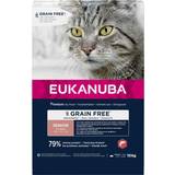 Eukanuba Katte - Poser Kæledyr Eukanuba SÆRPRIS! 2 10 Kornfri tørfoder til katte Senior 10 kg