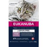 Eukanuba Katte - Poser Kæledyr Eukanuba SÆRPRIS! 2 10 Kornfri tørfoder til katte Kitten kg