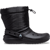 Crocs Gummistøvler Crocs Kid's Classic Lined Neo Puff Boots - Black