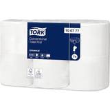 Toiletpapir Tork Universal T4 toiletpapir 2-lags 100777 ubleget
