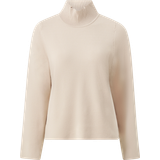 Object Nylon Tøj Object Reynard High Neck Pullover - Silver Gray