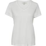 Cream V-udskæring Overdele Cream Women's Naia T-shirt - Cement Grey
