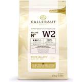 Slik & Kager Callebaut Hvid chokolade 2500g 1pack
