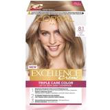 Keratin Permanente hårfarver L'Oréal Paris Excellence Crème #8.1 Natural Ash Blonde