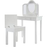 Roba MDF Møbelsæt Roba Dressing Table With Make-up Mirror & Stool