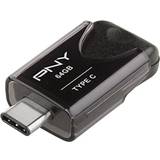 PNY Hukommelseskort & USB Stik PNY Elite 64GB USB 3.1