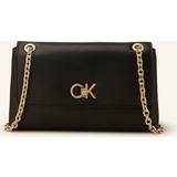 Calvin Klein Sort Håndtasker Calvin Klein Convertible Shoulder Bag BLACK One Size