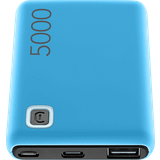 Cellularline Powerbanks Batterier & Opladere Cellularline Essence Powerbank 5000 mAh Blau