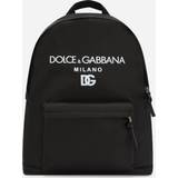 Dolce & Gabbana Duffeltasker & Sportstasker Dolce & Gabbana Nylon backpack with Milano print