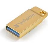 Verbatim 64 GB Hukommelseskort & USB Stik Verbatim Metal Executive 64GB USB 3.0