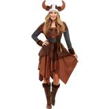 Viking Udklædningstøj Smiffys Viking Barbarian Queen Costume