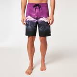 Oakley Elastan/Lycra/Spandex Badetøj Oakley Whitewash 20" Boardshorts ultra purple wave