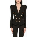 Balmain 36 Overdele Balmain Belted jacket with buttons