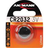Ansmann Sølv Batterier & Opladere Ansmann CR2032