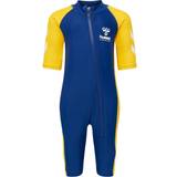 9-12M UV-dragter Børnetøj Hummel Morgat Swim Suit - Solar Power (217380-5556)
