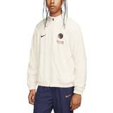 Beige - Polyester Jumpsuits & Overalls Nike Paris Saint-Germain Træningsdragt Dri-FIT Woven Hvid/Blå