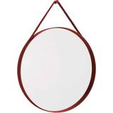 Spejle Hay Strap Red Vægspejl 70cm